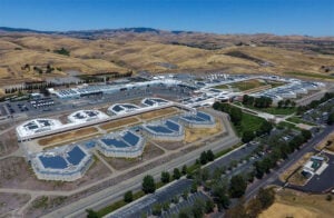 Photograph of Santa Rita Jail, a critical operations project by JE Dunn
